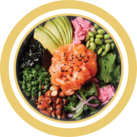 Fuji Salmon Bowl
