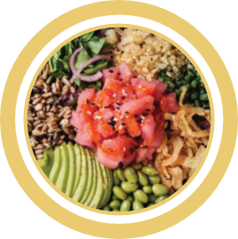 Fuji Poke Bowls Firecracker Tuna Bowls 