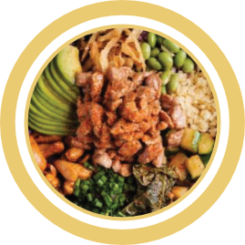 Fuji Poke Bowls Seared Beef Bowl